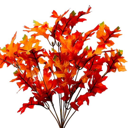 18.5" Orange Oak Leaf Bush by Ashland®